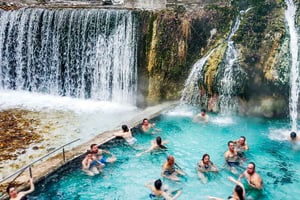 From Thessaloniki: Pozar Thermal Baths and Edessa Day Trip