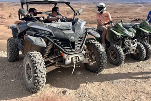 Марракеш: Ужин-шоу в пустыне Агафай, прогулка на верблюде, 1-часовое катание на багги