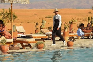 Marrakech: quad por el desierto de Agafay, con almuerzo en la piscina y té.