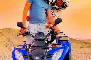 Marrakech : Quad dans le désert d'Agafay, balade à dos de chameau et dîner-spectacle