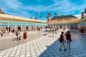 Marrakesh: Bahia-paleis, Saadische graven en tour langs de belangrijkste bezienswaardigheden