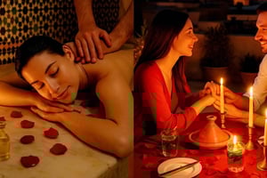 Marrakech: Blissful Spa Escape & Romantic Candlelight Dinner