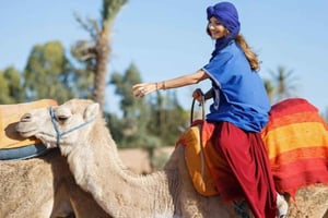 Marrakesh: Kamelridning i Palmeraie-oasen
