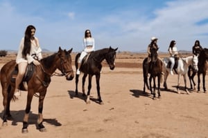 Marrakech: Excursión y Traslado a Caballo por el Desierto y la Palmeraie