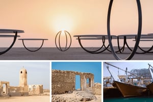 Tour di Olafur Eliasson, Al Jumail, Al Ruwais e Al Zubarah