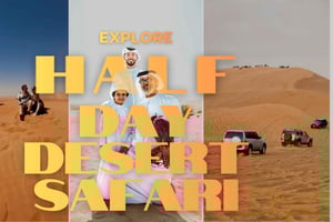 Qatar: Ørkenudflugt med kamel og naturskønne klitter