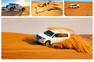 Qatar: Sunset Desert Safari with Camel Ride & Sandboarding