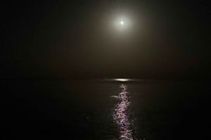 Le désert au clair de lune : promenade guidée avec thé et observation des étoiles