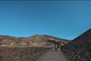 カターニア発：エトナ山午前ツアー（テイスティング＆送迎付き）