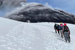 Etna Zuid: Wintertrektocht op grote hoogte met een Alpengids