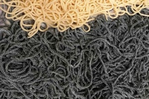 Fresh pasta course with final tasting in Syracuse, Mortellito