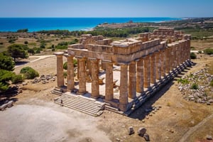 Z Palermo: Wycieczka po parku archeologicznym Selinunte i Mazara del Vallo