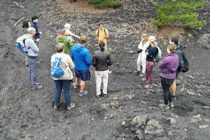 From Taormina: Full-Day Etna, Wine & Alcantara Canyons Tour