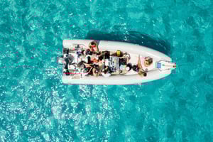 Ab Trapani: Favignana und Levanzo Ganztagestour mit Mittagessen und Aperitif