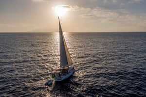 Z Trapani: 1-dniowa wycieczka żaglówką do Favignany i Levanzo