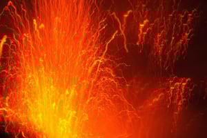 Tropea: Panarea och Stromboli på natten Båttur