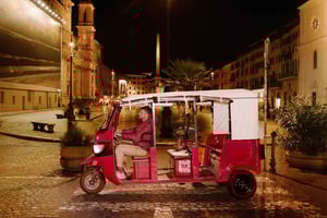 Golf Cart Tour: Florence bij nacht