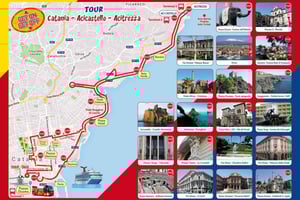 Catania: tour en autobús turístico a Acicastello y Acitrezza