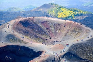 Tour particular do Monte Etna com degustação de vinhos e comida