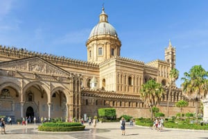 Palermo: Audioguidet tur i katedralen og inngangsbillett til taket