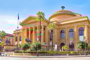 Palermo: Privat flyplasstransport til sentrum av byen