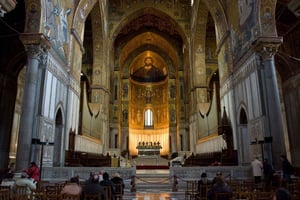 Private Monreale Cathedral and Cloister, Ceramic Lab Tour