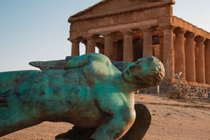 Tour particular da Villa Romana del Casale e do Vale dos Templos