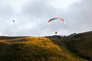 San Vito Lo Capo: Volo in parapendio in tandem foto e video