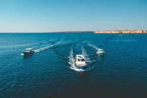 Siracusa: Prywatna wycieczka łodzią do Ortigii z Prosecco