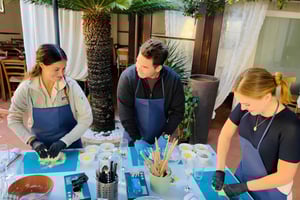 Кулинарный мастер-класс по приготовлению уличной еды на площади Пьяцца Армерина