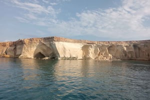 Syracuse: Ortigia-bådtur med huler og Pillirina