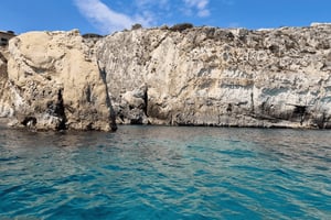 Syracuse:Snorkelen+Pillirina, Ortigia & zeegrotten rondvaart