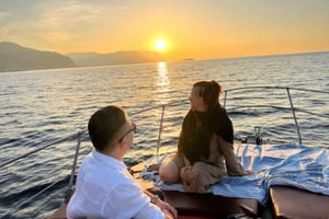 Bootstour bei Sonnenuntergang in Palermo