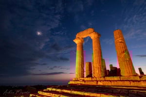 Valle de los Templos bajo las estrellas con ticket de entrada incluido.