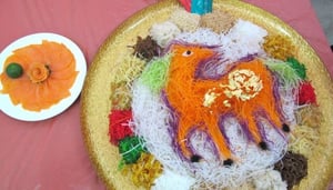 My Destination Singapore Kitchen- Yu Sheng