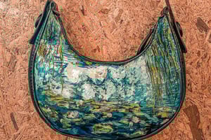 2 uur tas beschilderen - Lederverf