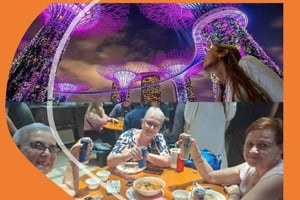 8 uur durende combinatietour 'Eet overdag, zie 's nachts'