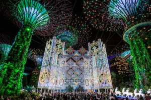 Kerstgloed: van Kampong Glam naar Gardens by the Bay en diner