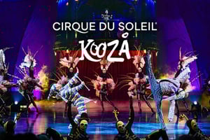 Billet til Cirque du Soleil KOOZA-showet