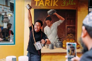 Singaporen lippulaiva Kulttuurinen kaupunkikierros