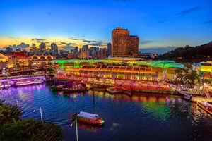 Singapore: nachtelijke sightseeingtour met riviercruise