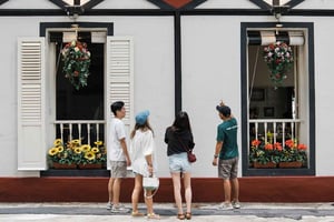 Singapour : Les premiers migrants : Une visite à pied