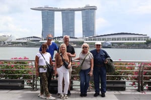 Singapore: wandeltour door het historische Civic District en Marina Bay