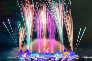 Singapore After Dark: tour in kleine groep naar Sentosa met kabelbaan