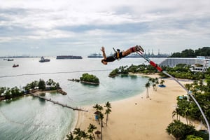 Singapore: AJ Hackettin Skypark Sentosa