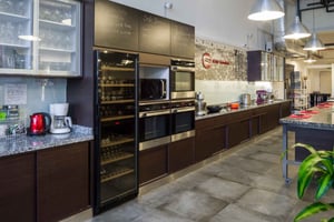 Singaporese kookles met een professionele chef-kok