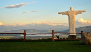 Statue of Christ in Klin