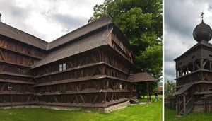 Wooden Church and Bellhouse Hronsek