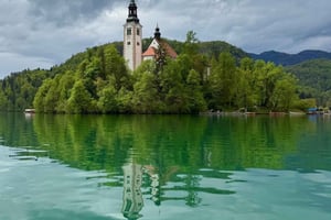 Bled : visite guidée à pied du lac de Bled avec gâteau à la crème