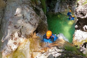 Bovec: Avventura di canyoning di 4 ore